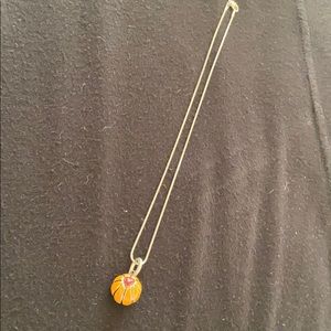 Brighton Basketball Charm Necklace